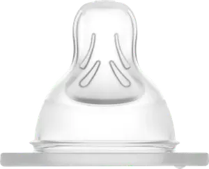 Соска для питья силиконовая размер. 1 с рождения 2> MAM