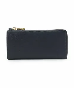 Удлинённый кошелек с застежкой-молнией L-Zip Toff&Loadstone, цвет Dark Navy (094)