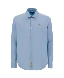 Повседневная рубашка La Martina, синий