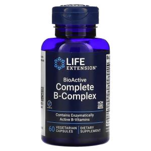 Life Extension BioActive Complete B-Complex 60 вегетарианских капсул