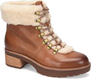 Женские зимние сапоги KORK-EASE Winslet: теплые и уютные сапоги с меховой подкладкой, комфортной стелькой, поддерживающей подошвой с высокой сцепляемостью и оптимальной посадкой для женщин, Brown Full Grain