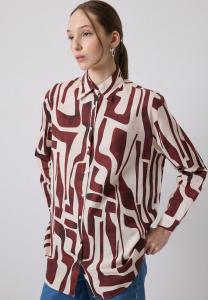 Блуза Touché Privé PATTERNED OVERSIZE, Patterned/Multi-Coloured