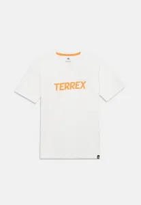 Футболка с логотипом, спортивная футболка унисекс Adidas Terrex, White