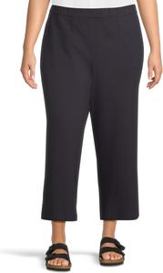 Брюки Eileen Fisher Plus Size Straight Cropped Pants, Ink