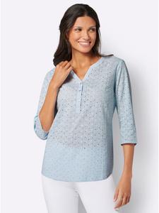Блузка Sieh an!, светло-синий