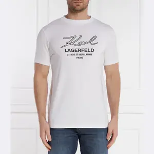 Футболка стандартного кроя Karl Lagerfeld, белый