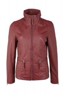 Кожаная куртка Rimini стильного дизайна 7eleven, цвет Bordo