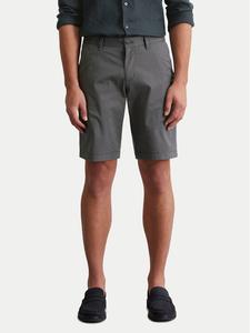 Шорты из ткани обычного кроя 536 0111 15114 Marc O'Polo, серый