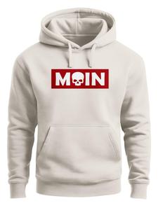 Толстовка Neverless Moin Skull, бежевый