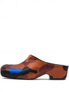 Мюли с камуфляжным принтом Bimba Y Lola, оранжевый