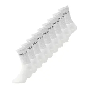 Носки Jack & Jones Regen Tennis 9 pairs, белый