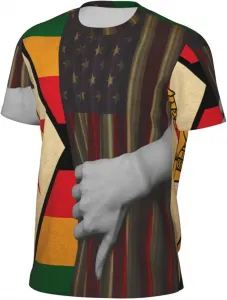 Мужская футболка с сетчатыми вставками, короткий рукав, быстросохнущая