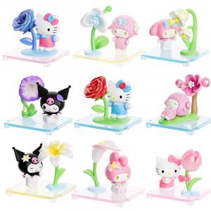 Мини-бокс с сюрпризом Sanrio Potpourri Story Kuromi Hello Kitty Collection, одиночный сюрприз бокс/полный бокс 8 шт MOETCH