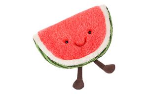 Плюшевая кукла Gourmet Collection Amuseable Fruit Happy Watermelon высотой 26 см в сидячем положении JELLYCAT