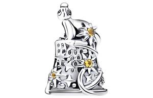 Pandora Disney Tinker Bell Beaded Accoutrements Women's Silver