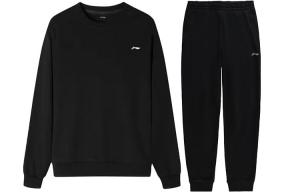 Мужская повседневная спортивная одежда LiNing, черная