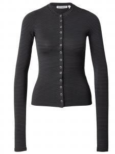 WEEKDAY Кардиган 'Mia' в темно-сером цвете