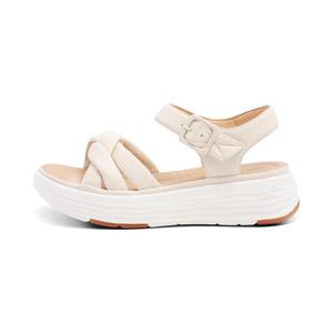 COMELY Женские сандалии на одной застежке экрю, цвет Ecru