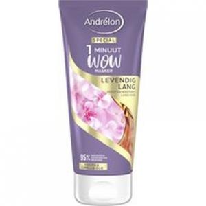 Andrelon 1 Minute Wow Mask Vibrant Long 180 мл - маска для волос для ярких длинных волос Andrélon