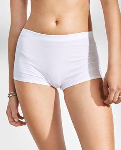 Трусики-кюлоты Isa из модала с высокой и широкой талией Bread & Boxers, белый