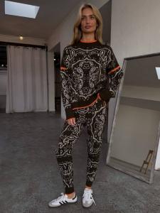 Джемпер Dana с принтом бандана Never Fully Dressed, Khaki