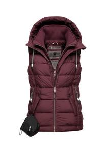 Стеганый жилет Taisaa MARIKOO, цвет Wine