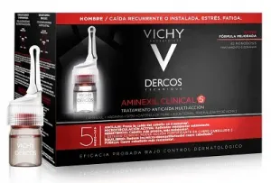Vichy Dercos Aminexil Intensiv 5 для мужчин 42 флакона против выпадения волос