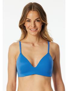 Бюстгальтер без косточек Schiesser, синий