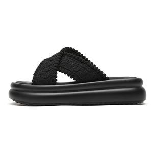 Женские сандалии-слайдеры, тихие, нескользящие, с защитой от запаха, быстросохнущие JOSINY, Black