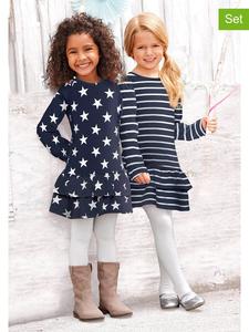 Kidsworld Комплект из 2 платьев: темно-синего цвета