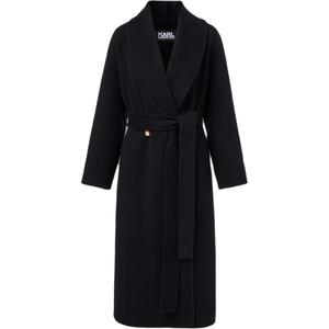 Пальто KARL LAGERFELD FW25 KARL LAGERFELD / Karl Lagerfeld Jeans, черный