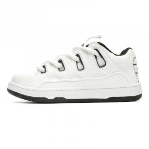 B.Duck Кроссовки для скейтбординга из летней коллекции Citywalk, унисекс, низкие, белые/черные