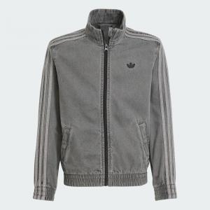 Куртка Adidas Firebird Denim Sweatshirt, серый