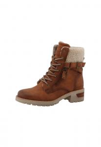 Ботильоны на шнуровке TOM TAILOR, красный