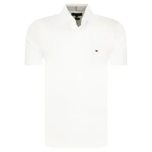 Рубашка-Поло 1985 года стандартного кроя досада Tommy Hilfiger, белый