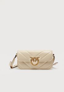 Сумка кросс-боди Pinko LOVE BOX BAGUETTE BIG, Bianco Seta/Antique Gold-Coloured/White