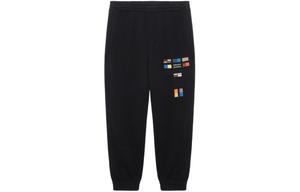 Мужские трикотажные спортивные штаны Burberry, цвет Black