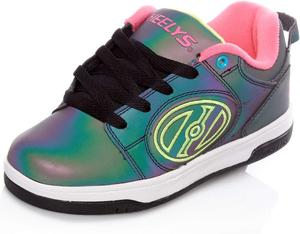 Кроссовки для катания Heelys Voyager для девочек, черный/желтый/розовый