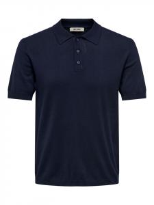 ONLY & SONS Поло темно-синего цвета