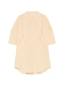 Рубашка с короткими рукавами с платочным принтом Lemaire, желтый