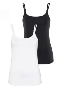 Топ Vivance Spaghetti, черный