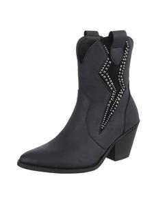 Ital-Design Черные туфли на высоком каблуке