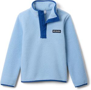 Columbia девочки Helvetia Ii Half Snap Fleece (Little Kid/Big Kid), Ripple Blue/Mountain Blue