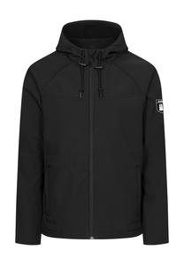 Куртка софтшелл "Isleby", дышащая, ветронепроницаемая, мужская Derbe, цвет 090/ 090 Black/ Black