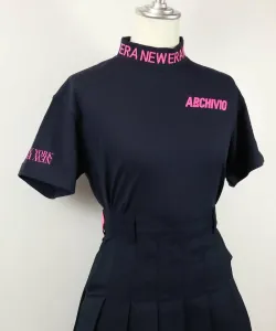 Быстросохнущий пуловер с коротким рукавом и защитой от УФ-излучения (коллаборация NEW ERA) Archivio, цвет Navy (060)