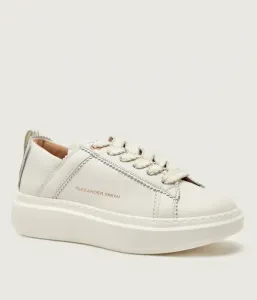 Женские кожаные кроссовки WEMBLEY без подкладки Alexander Smith, белый