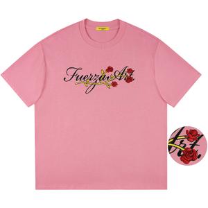 Футболка унисекс FUERZA, розовый