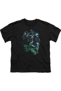 Футболка с коротким рукавом для детей Green Lantern Black Lantern Batman Gildan