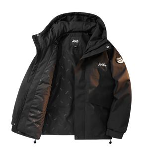 Jeep Унисекс пуховик, Black