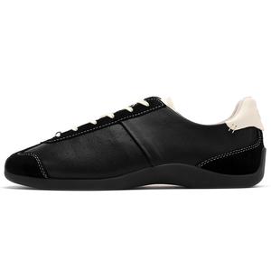 Кроссовки Lifestyle унисекс с низким верхом белого цвета Foot Industry, цвет Black/antique white